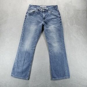 Express Jeans Mens 33x32 Blue Kingston Classic Fit Bootcut Medium Wash